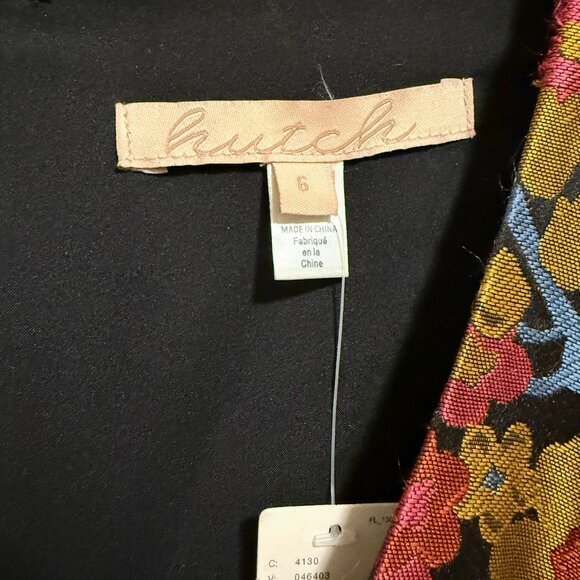 Anthropologie Hutch Floral Jacquard Dress 6 - Picture 7 of 14